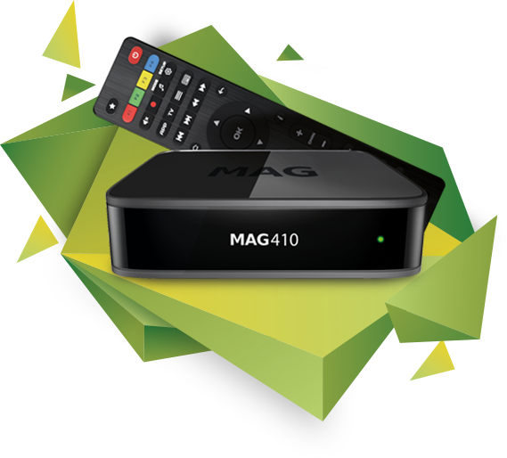 MAG set-top box compatible with KemoTivi reseller subscriptions